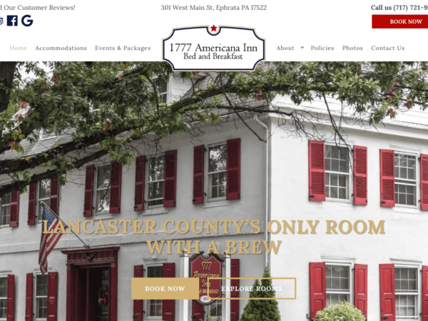 1777 Americana Inn Website