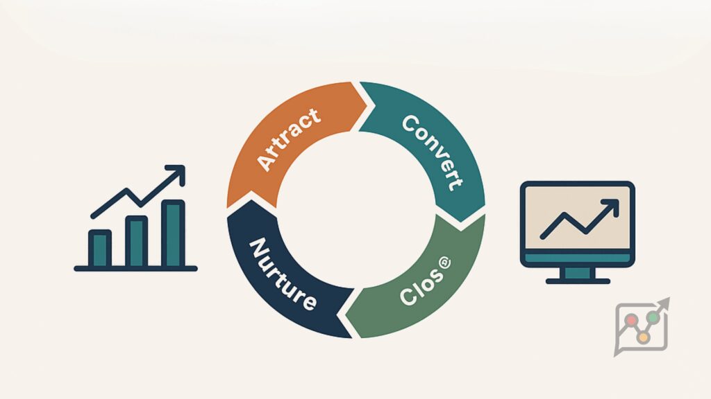 image showing how inbound marketing works