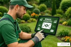 Landscaping email marketing