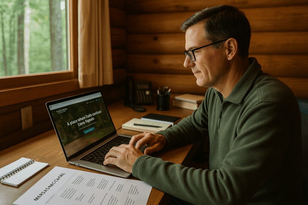 How Clarified Brand Messaging Can Help Retreats & Camps Reach the Right Guests Camp Director Creating Website Copy