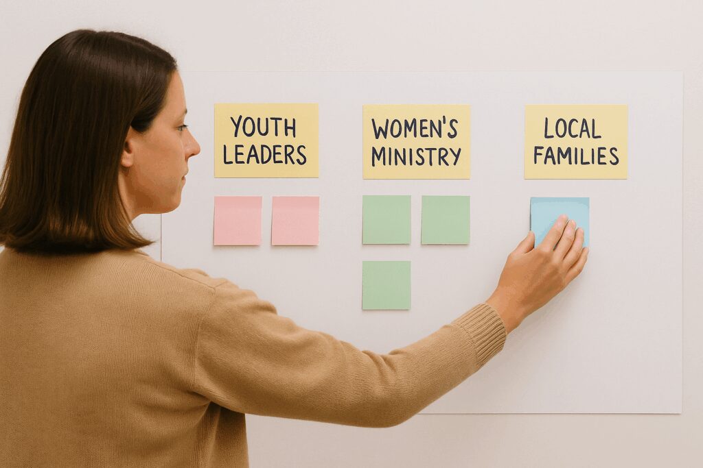 Retreat Center Target Audience Brainstorming