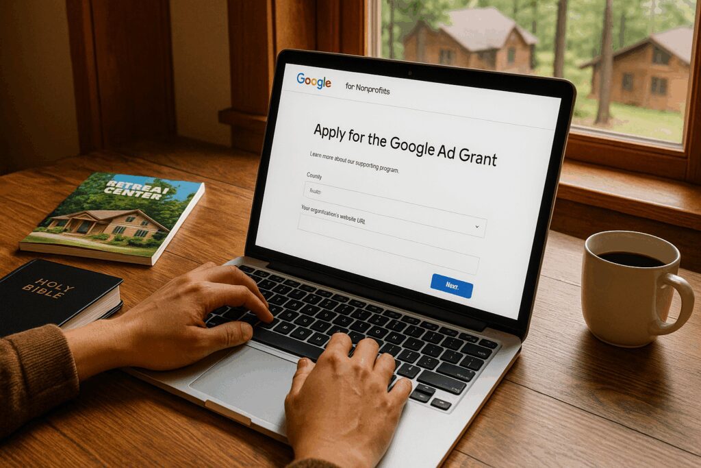 How Retreat Centers & Camps Can Activate Search Campaigns to Attract More Groups Google Ad Grant Application