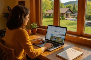 Retreat Center Director Reviewing Local SEO