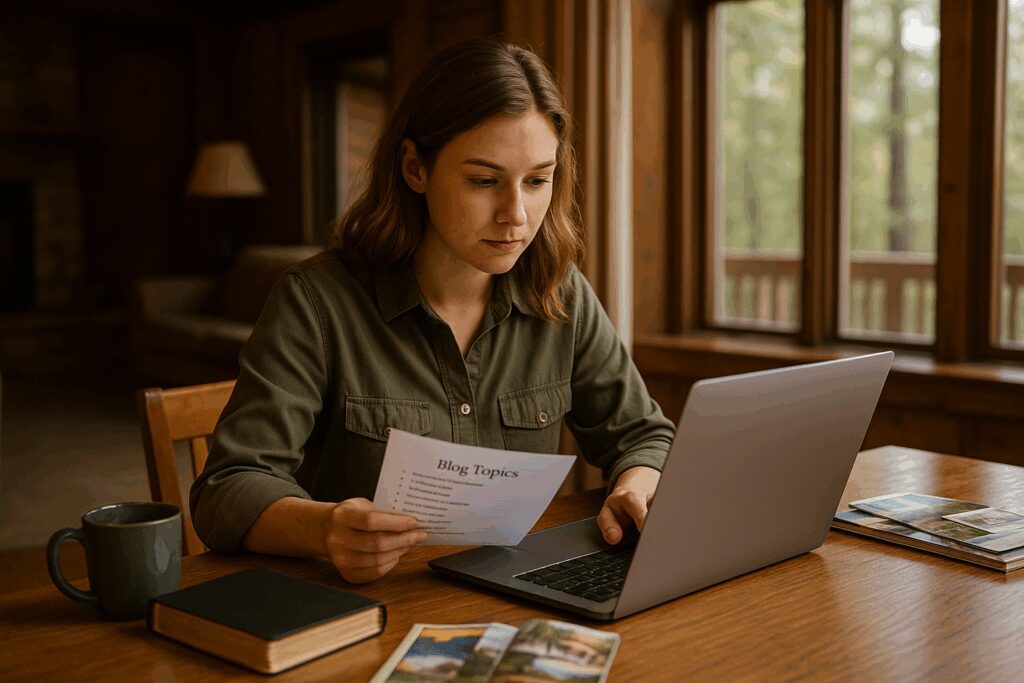 How Retreat Centers and Camps Can Develop Organic Traffic That Fuels Long-Term Growth Retreat Staff Member Planning Blog Content for a Retreat Planning Blog