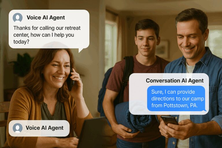 Voice & Conversation AI Agents for Retreat Centers and Camps
