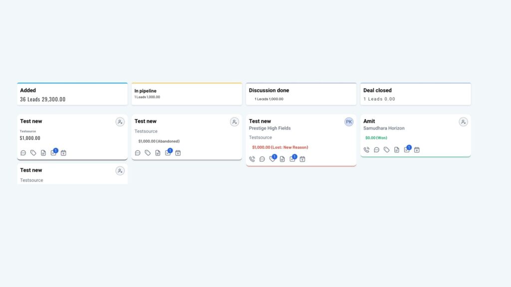 clear sales pipeline