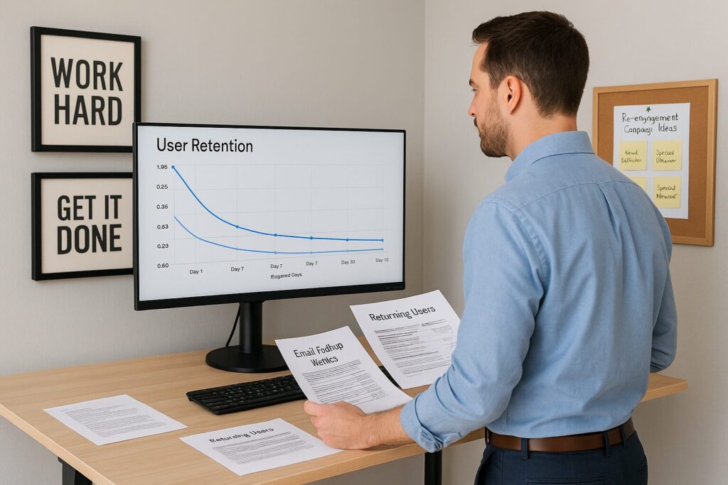 Google Analytics User Retention Report