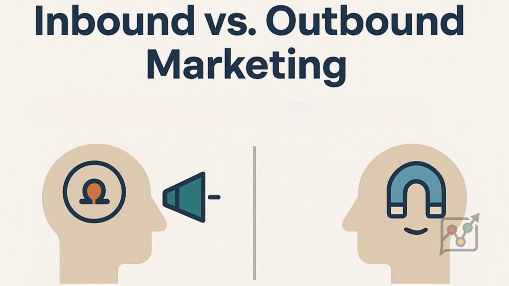 inbound marketing vs outbound marketing image